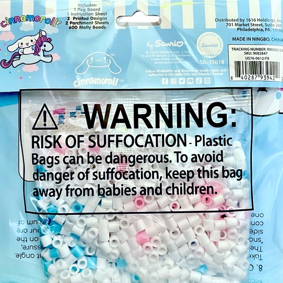 SANRIO Cinnamoroll Fuse 3D Melty Beads Kit 1 Set - Picture 4 of 4